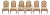 Minton-Spidell Dining Chairs X6 For Sale