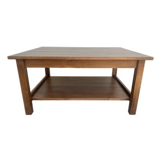 Dutch Crafters Amish Made Coffee Table For Sale