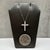Early 21st Century Natural Diamond Cross Necklace 14kt Yellow Gold 0.68ctw Gh Si New For Sale - Image 5 of 6
