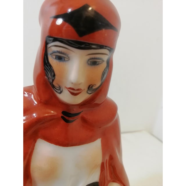 Black Arab Lady in Ceramic by Chiparus for Etling Paris, France, 1920s-1940s For Sale - Image 8 of 13