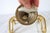 Metal Vintage Brass Toilet Paper Holder For Sale - Image 7 of 8