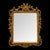 Mid-Century Italian Giltwood & Composition Rococo Revival Sunburst Center Crest For Sale - Image 4 of 8