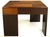 John Widdicomb Natural and Bleached Macassar Ebony and Walnut Coffee Table For Sale In Chicago - Image 6 of 10