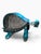 1980s Vintage Turquoise Metal Turtle Table Lamp | Sculptural Wire Mesh Accent Light For Sale - Image 5 of 5