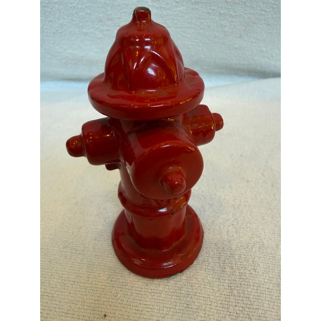 Cast Iron Red Fire Hydrant Toy For Sale - Image 9 of 9