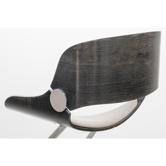 Space Age Dining Chairs attributed to Eugen Schmidt for Soloform, Germany, 1960s, Set of 4 For Sale - Image 3 of 9