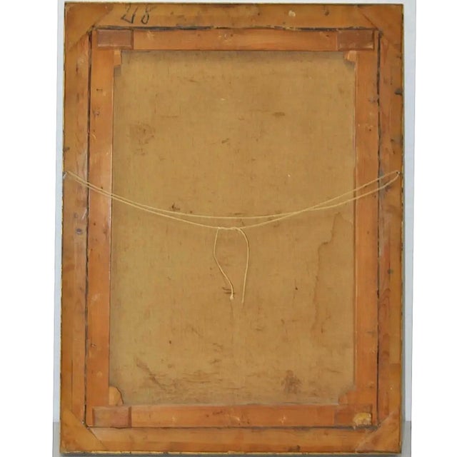 “Dutch Girl” by Danish Artist Carl Stilling (1874-1938) For Sale - Image 9 of 9