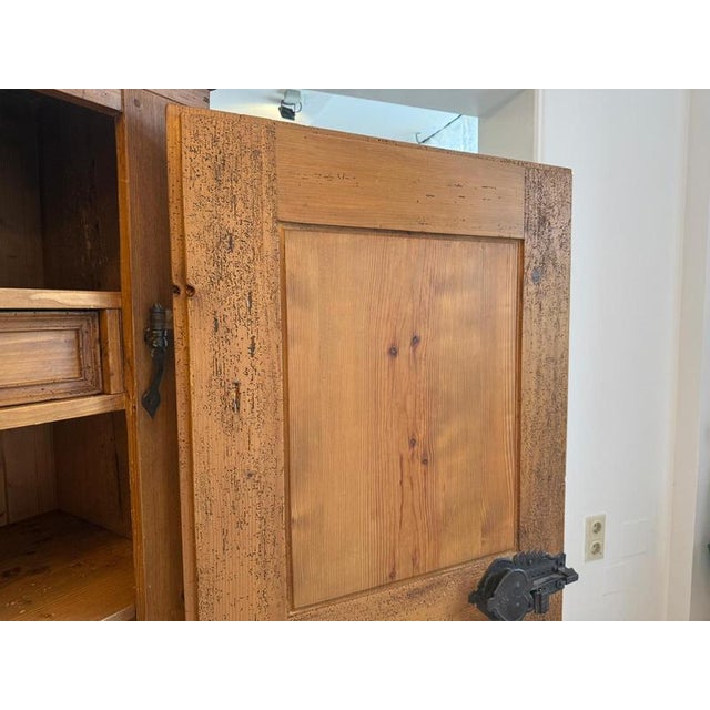 Baroque Bread Cupboard in Softwood For Sale - Image 10 of 18
