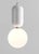 Aballs T Me White Suspension Lamp by Jaime Hayon for Parachilna For Sale - Image 9 of 12
