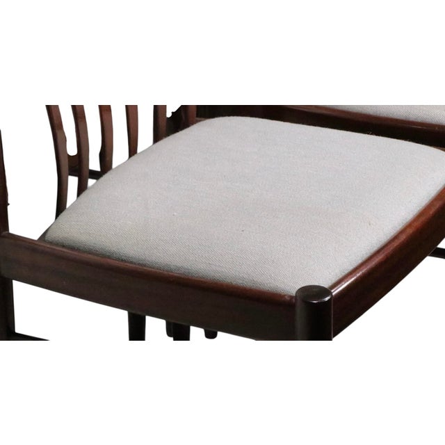 Set of Six Mid Century Danish Modern Dining Chairs by H. W. Klein for Bramin Mobler For Sale In New York - Image 6 of 17