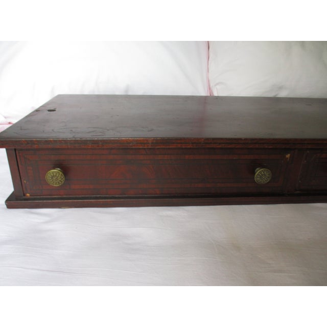 Antique Flame Mahogany Inlaid Vanity /Jewelry Box /Chest of Drawers for Dresser For Sale In Columbia, SC - Image 6 of 16