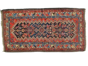Early 20th Century Antique Persian Rug - 4′7″ × 8′7″