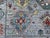 Lavender 8.4x9.7 Oushak Design Carpet With Animals, Lavender Grey For Sale - Image 8 of 11