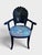 Hollywood Regency Pair of Lacquered Vintage Italian Hand Carved Grotto Chairs For Sale - Image 3 of 16