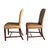 Contemporary Pair of Hickory Chair Co Attributed Chippendale Dining Chairs (Hc 1820) in Leather For Sale - Image 3 of 9