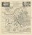 Antique map titled 'The New Thebaid or the Very Particular and Exact Map of the Abbey of the Maison Dieu Nostre Dame de la...