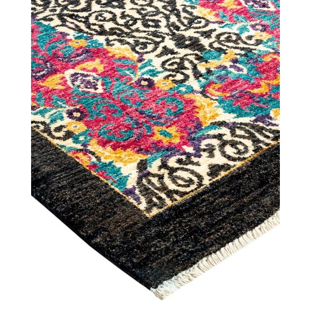The meticulous art of hand-embroidered textiles from Uzbekistan tribes inspired the Suzani Collection of rugs. Bold...