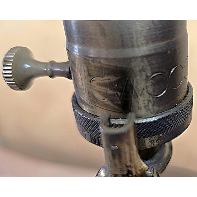 Late 20th Century Wildwood Neoclassical White Porcelain Urn Lamp With Horse & Jockey Finial – 29.5” For Sale - Image 12 of 18