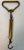 Antique Brass Salter 30 Lb. Spring Balance Fishing Scale From England. Measures 9 1/2” L x 3” W x 1/2” D