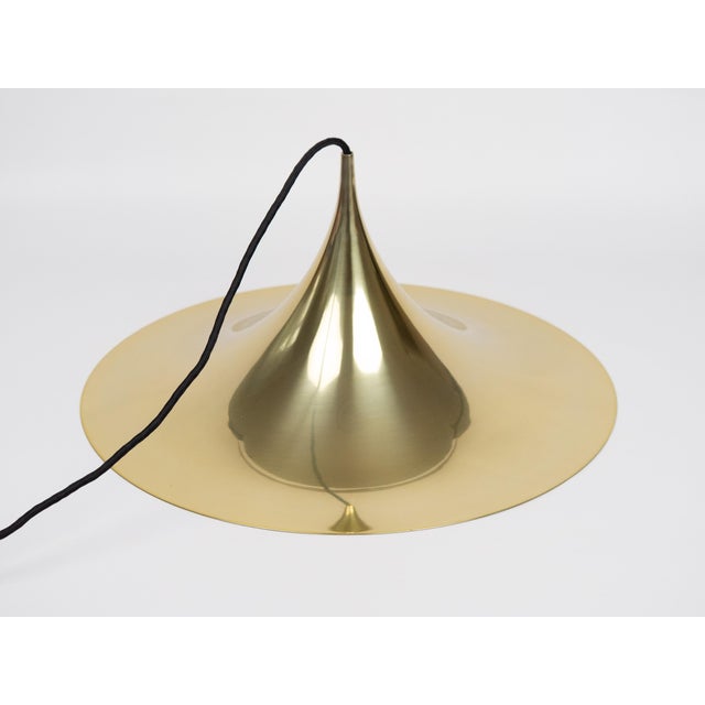 Vintage Semi Pendant Lamp by Bonderup and Thorup for Fog & Mørup, 1968 For Sale - Image 6 of 11