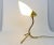 Mid-Century Modern Mid-Century Adjustable Crow Base Table Lamp in Brass, Italy, 1950s For Sale - Image 3 of 10