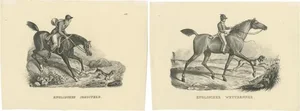 English Horses, 1827, Paper, Set of 2