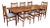 Sibast Danish Dining Room Table and 8 Chairs - Set of 9 For Sale