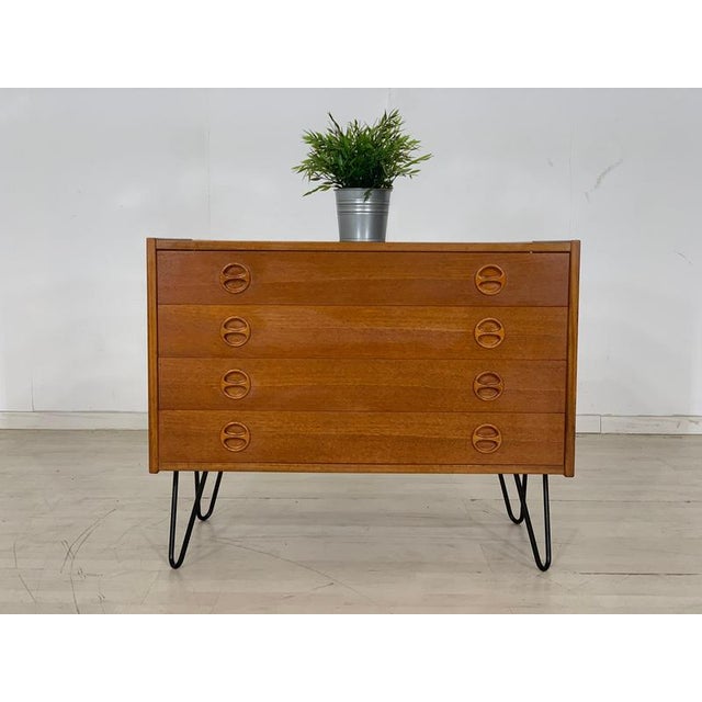 Danish Teak Chest of Drawers For Sale - Image 9 of 9