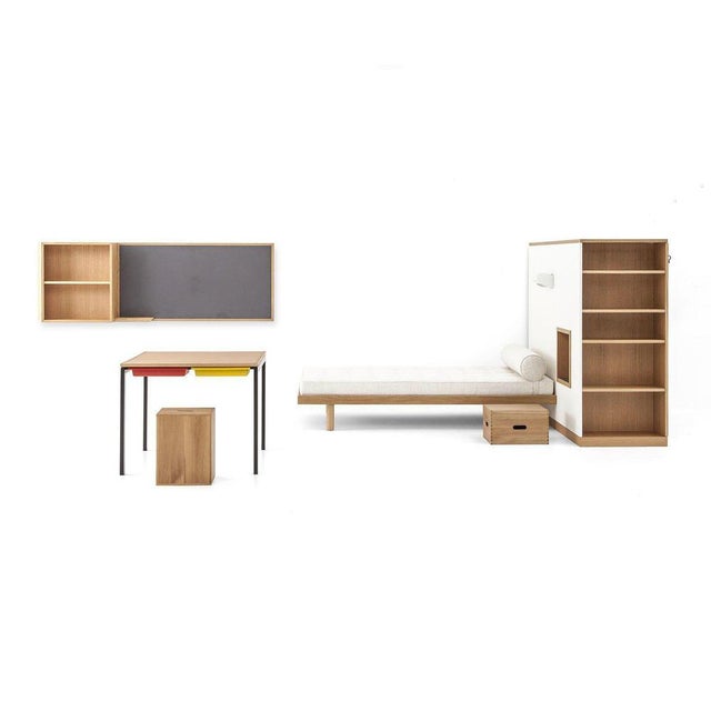 Contemporary Lc35 Maison Du Brazil Living Room Set by Le Corbusier and Charlotte Perriand for Cassina, Set of 5 For Sale - Image 3 of 18