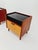 Glass Mid-Century German Nightstands / Bedside Tables with Glass Tops from Wk Möbel, 1960s, Set of 2 For Sale - Image 7 of 11
