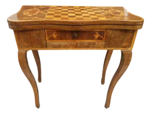 Louis XV Inlaid Wood Game Table