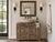 Handcrafted from antique Indian carved door panels and reclaimed wood, this distinctive Cabinet/Buffet features richly...