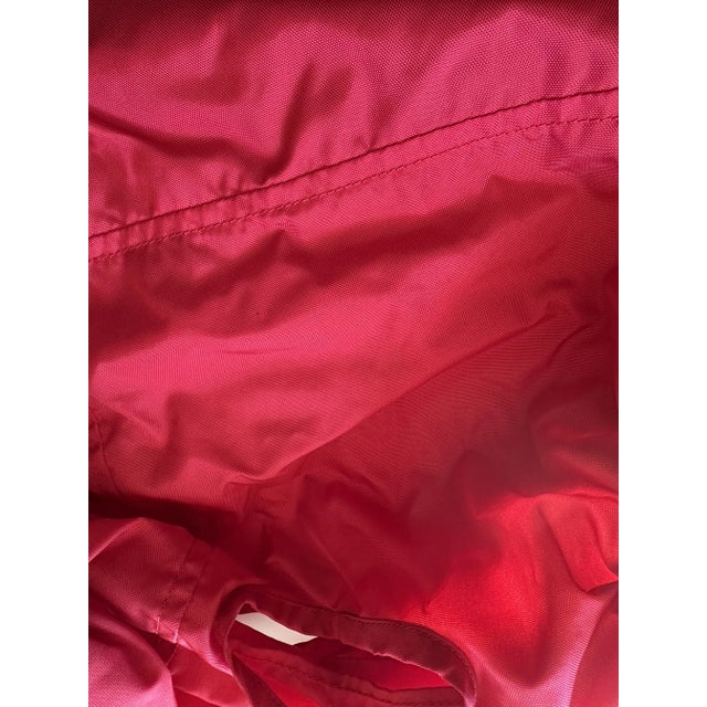 Comme Des Garçons Nylon Top Handle Bag Red Knot | Chairish