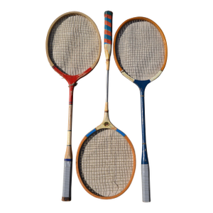 1960s Badminton Racquets - Set of 3