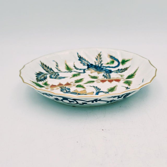 Asian 18th Century Duesbury Derby Imari Porcelain Low Bowls Decorated With Chestnuts - Set of Three For Sale - Image 3 of 5