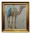 Hugo Vilfred Pedersen-Portrait of a Camel-Orientalist Oil Painting C.1900s For Sale