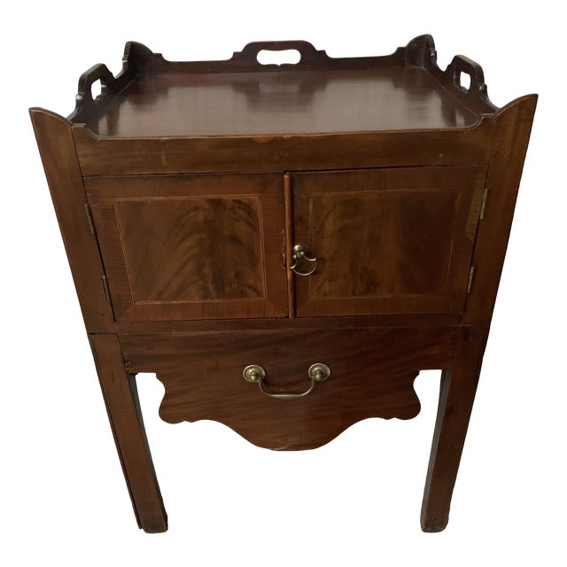 18th Century Georgian Mahogany Chamber Pot Cupboard Chairish Example sentences with the word cupboard. 18th century georgian mahogany chamber pot cupboard