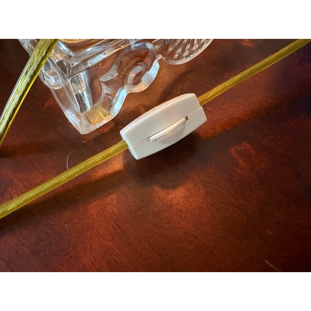 Waterford 1980s Waterford Crystal Lamp For Sale - Image 4 of 12