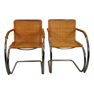 Mies Van Der Rohe MR-20 & B-42 Chairs - Set of 10 For Sale