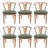 Late 20th Century Danish Modern Oak Dining Chairs Attrib. K. Høffer-Larsen For Sale