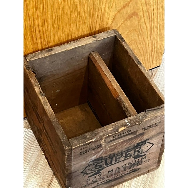Western Cartridge Company Wooden Ammunition Box For Sale - Image 9 of 12