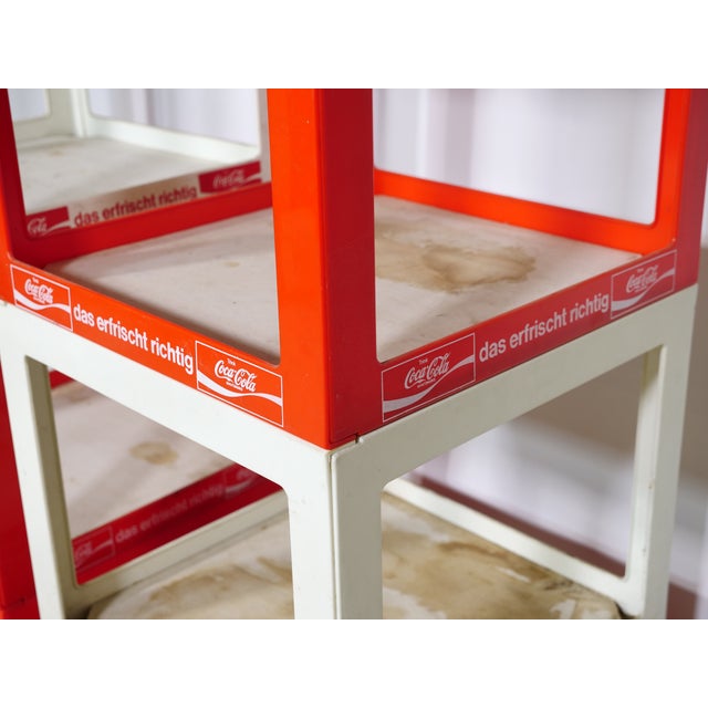 Vintage Pop Art Display Shelves from Coca-Cola, 1970s, Set of 2 For Sale - Image 6 of 14