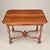 Wood 20th Century Louis XIII Style Walnut Writing Table With X-Form Stretcher For Sale - Image 7 of 10