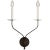Ian K. Fowler for Visual Comfort Signature Belfair Large Double Sconce in Aged Iron For Sale