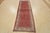 Farmhouse Mir Runner 3’7” X 10’4” Red Wool Vintage Tribal Hand-Knotted Oriental Rug For Sale - Image 3 of 14