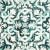 Sample - Schumacher X Mary McDonald Azulejos Wallpaper in Emerald For Sale