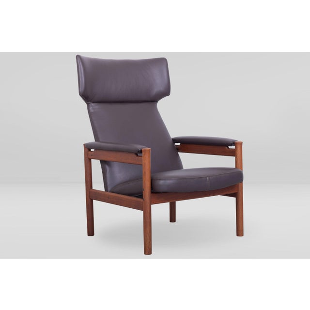 Model 4365 Lounge Chair by Søren Hansen for Fritz Hansen, 1960 For Sale - Image 9 of 9