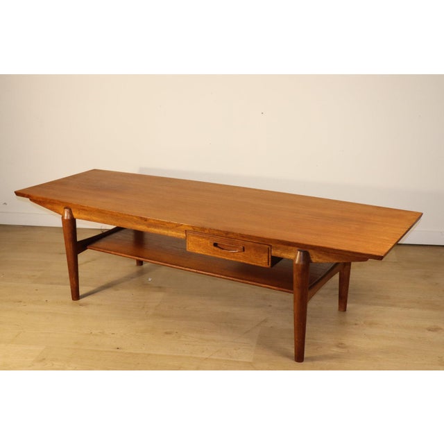 Scandinavian Teak Coffee Table, 1960s For Sale - Image 12 of 18