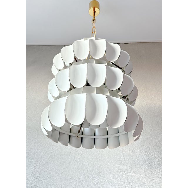 Mid-Century Modern Vintage Hanging Lamp from Temde Leuchten, 1970s For Sale - Image 3 of 15