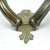 Metal Eclectic Two-Armed Wall Lamp, Poland, 1950s For Sale - Image 7 of 8